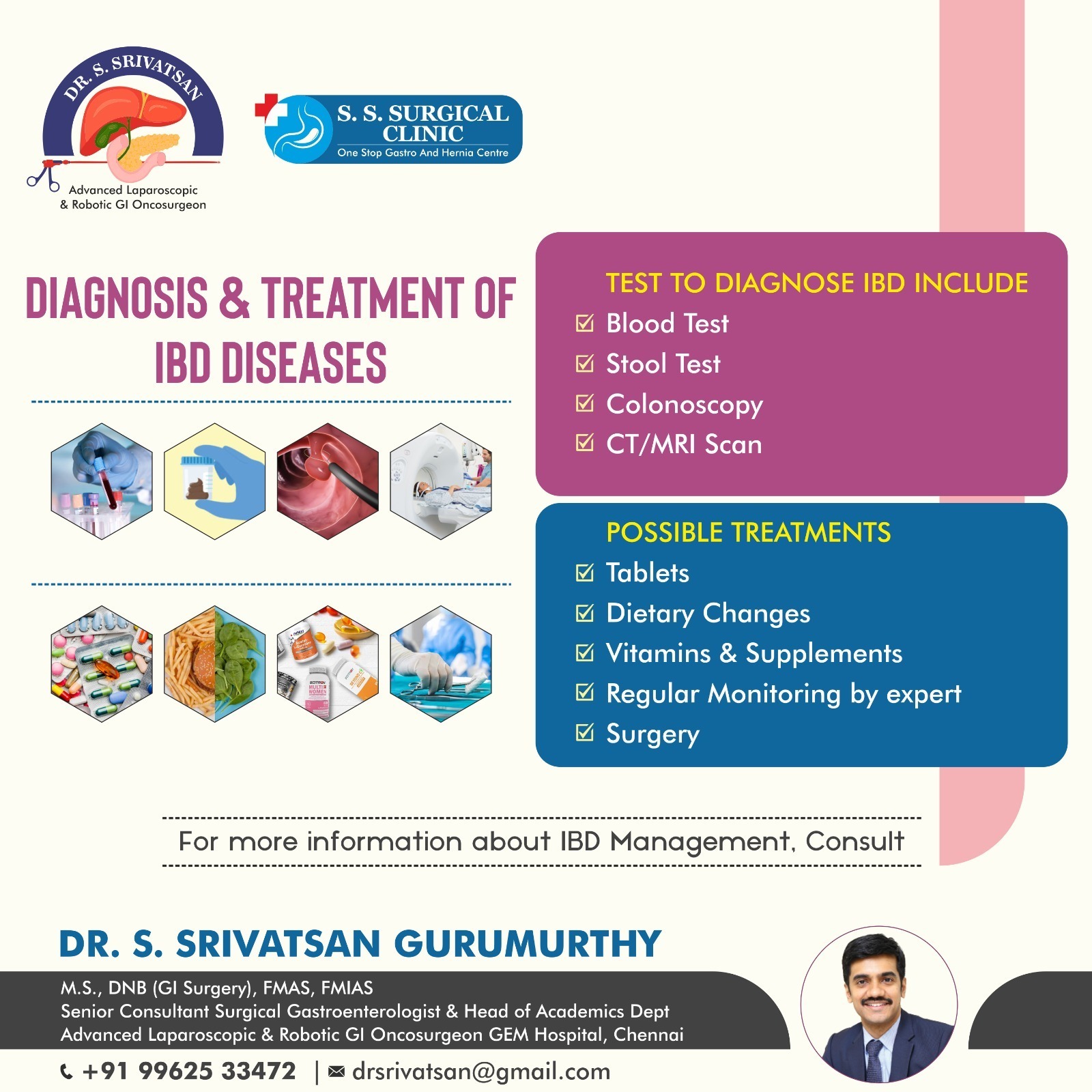 Diagnosis of Inflammatory Bowel Disease: