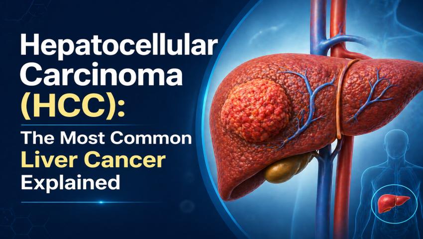 Hepatocellular Carcinoma HCC liver cancer illustration explained by Dr Srivatsan Gurumurthy Chennai